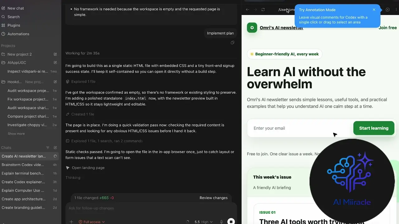 Dựng landing page và bản tin cho chiến dịch