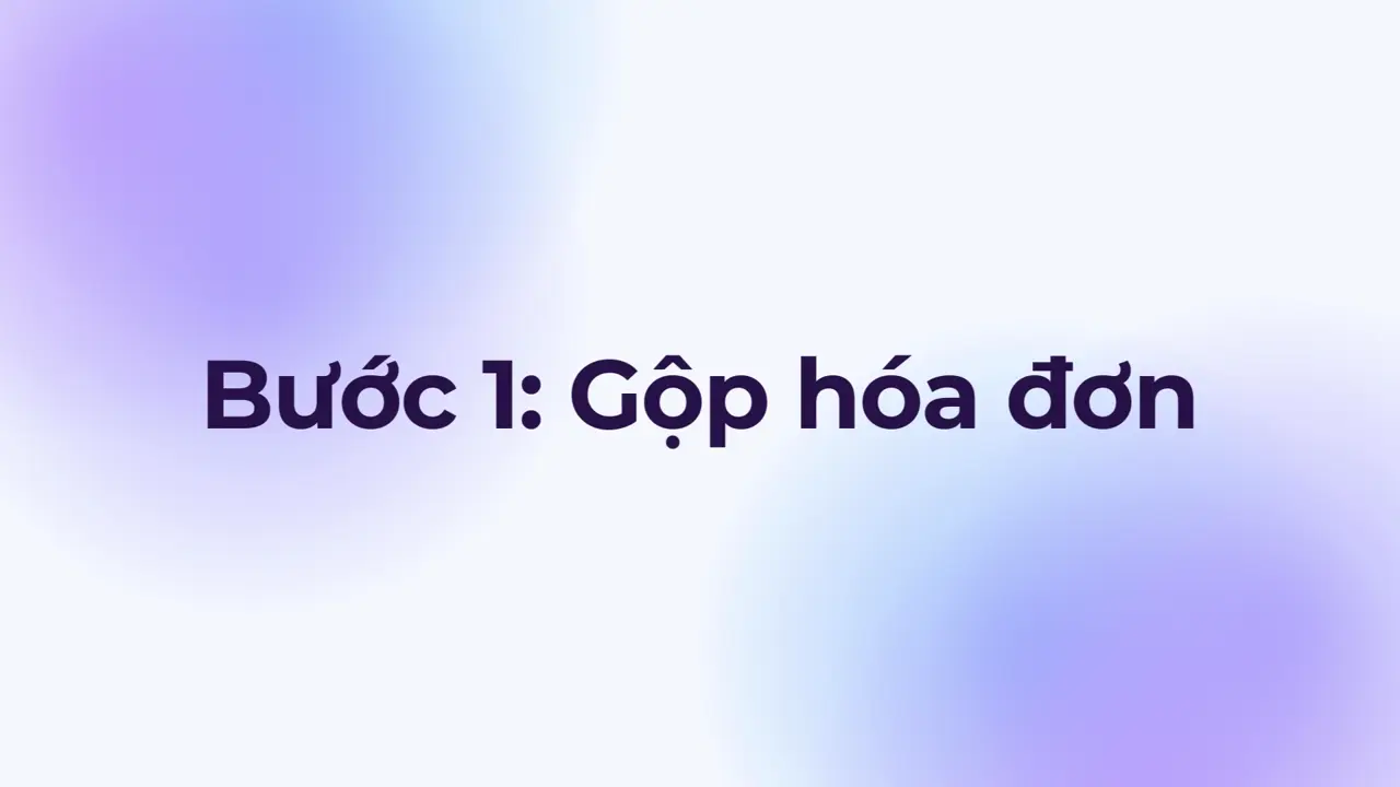 BOT chạy quy trình xuất hoá đơn